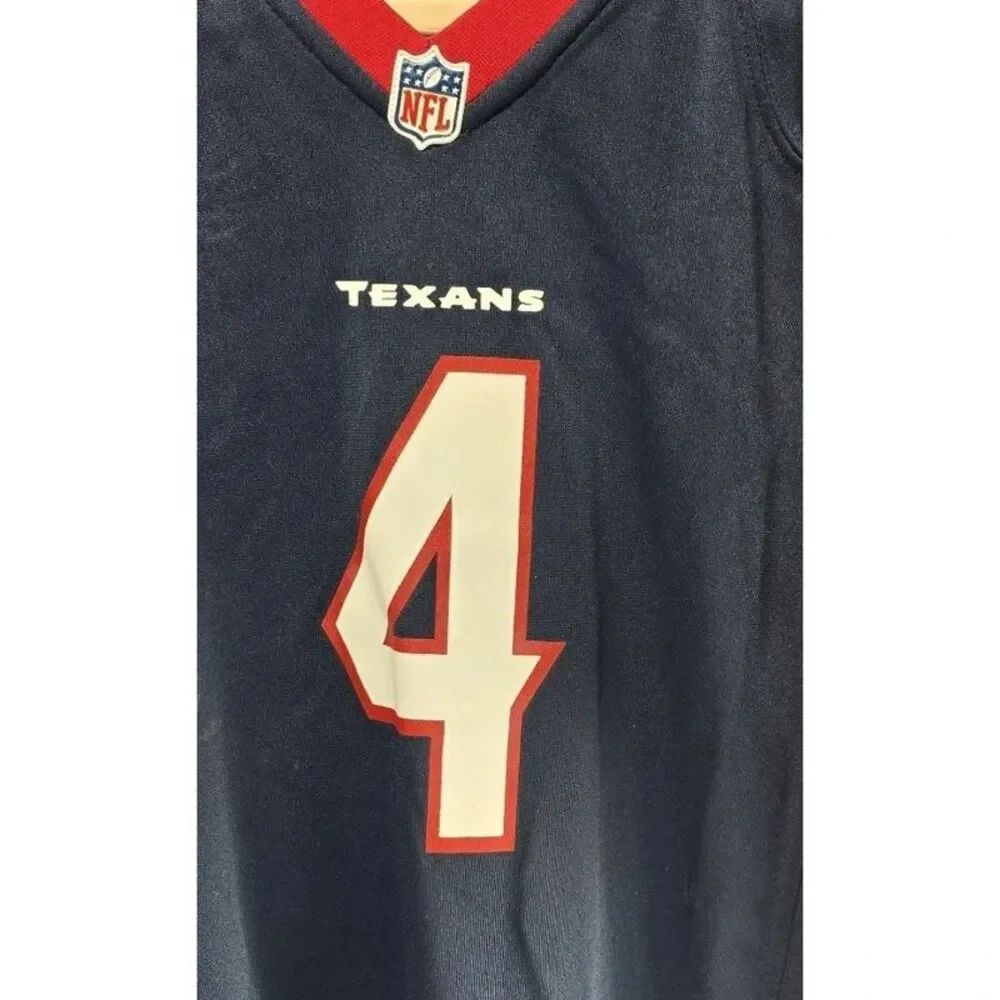 Deshaun Watson #4 Houston Texans NIKE On Field Jersey Youth XL (18/20) NWT